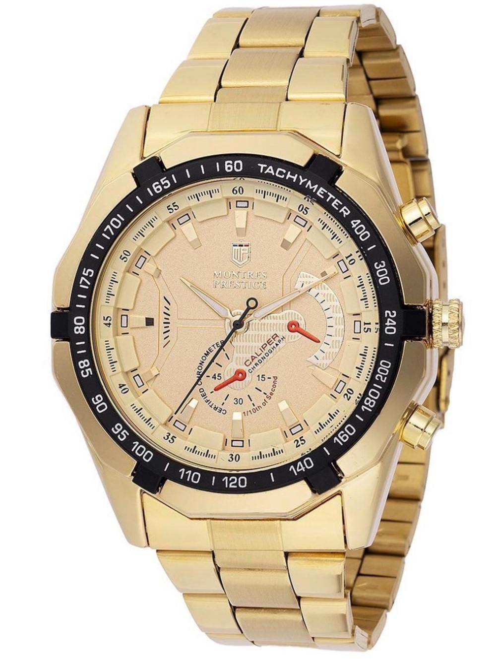 🔥 NEW Montres Prestige X Invicta Men's Gold Watch - 46mm (MPW-0099) 📦